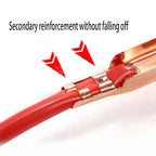 4-meter Fully Enclosed Car Battery Jumper Wire, Pure Copper Connection Wire, Thickened Jumper Wire, Jumper Wire Jumper Cable