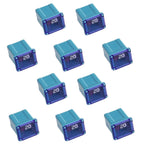 10Pcs Box Automotive Low Profile JCASE Fuse 20/30/40 Amp Fuse Kit for Cars and SUVs, Chevy/GM, Nissan, and Toyota Pickup Trucks