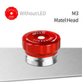 LANBOO 22mm Emergency Stop Button Waterproof Quick Plug Big Head Red Metal with LED Indicator Light 2NC E-Stop Switch for Indust