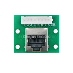 1pc RJ45 Adapter Board To XH2.54 Modular Ethernet Connector Network Interface + Breakout Board + Pin Header Connector