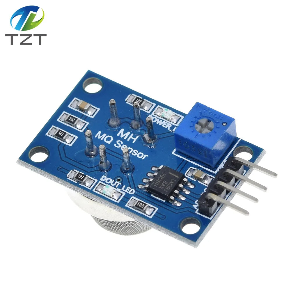 TZT MQ-2 MQ2 Smoke Gas LPG Butane Hydrogen Gas Sensor Detector Module For Arduino