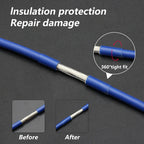 3-10M Super Thin Clear Heat Shrink Tube 2:1 1-20mm Flexible Transparent Earphone Sleeve Wire Wrap Sheath Insulation Protector