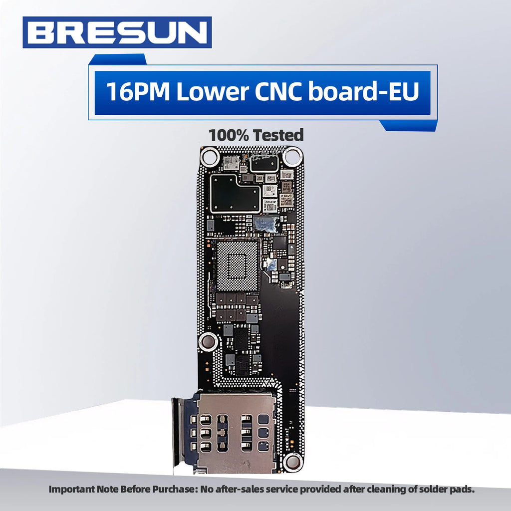 CNC CUT logic board for 16/16plus/16pro/16promax motherboard repair materials, polishing baseband for CPU & NAND Board Swap