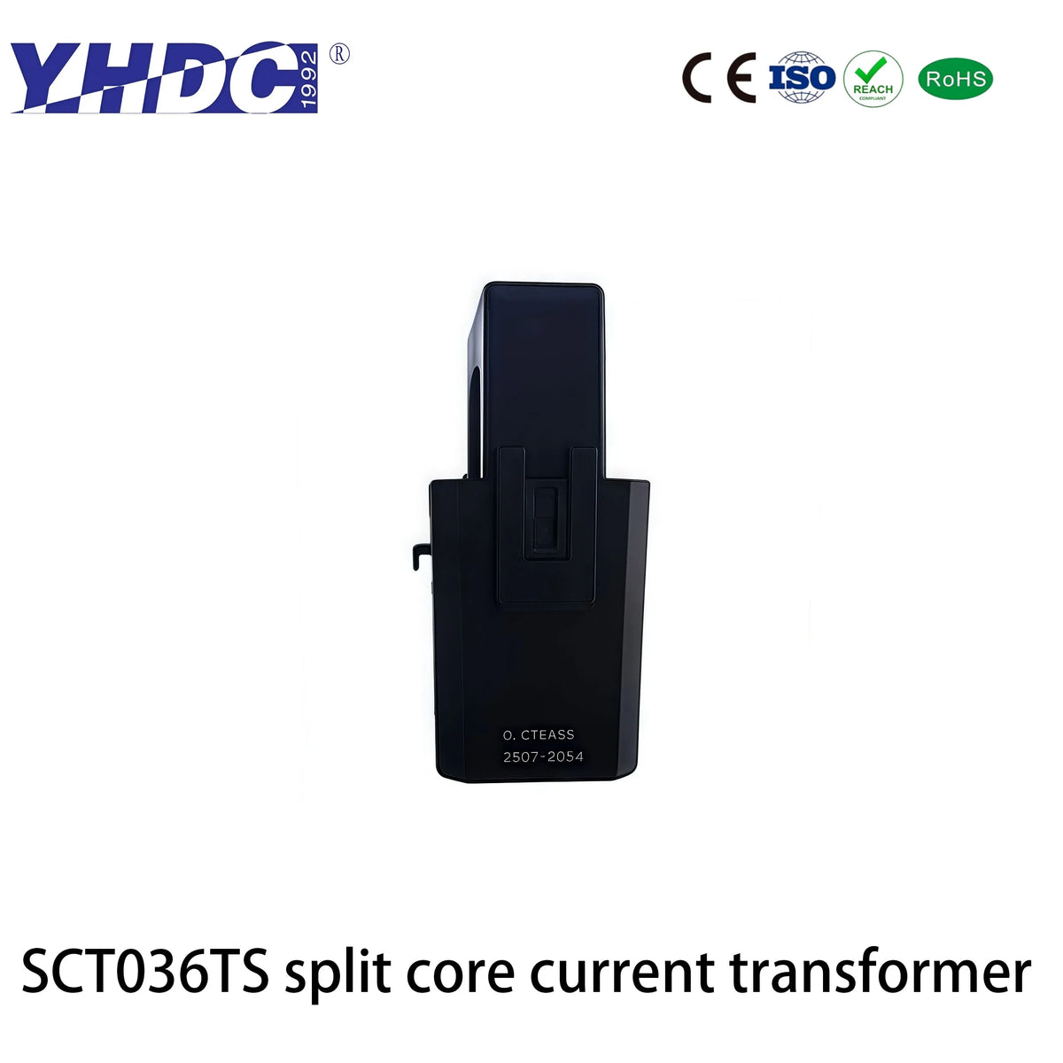 YHDC SCT036TS Input 100A/200A/300A/400A/500A/600A Output 50mA/0.1A Accuracy 0.5%Split Core Current Sensor AC Current Transformer