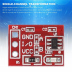 A21I-50Pcs Ttp223 Touch Button Modular Self-Locking Jog Capacitive Switch Single-Channel Transformation