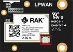 Module for LoRaWAN with Semtech LoRa Chip SX1262 | RAK13300
