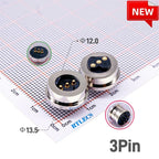 Magnetic Circular PogoPin Connector 2A Male Female Metal Spring Loaded 1/2/3/4/5/6 Pin DC Power Charger Wire JST SM Gold Plated