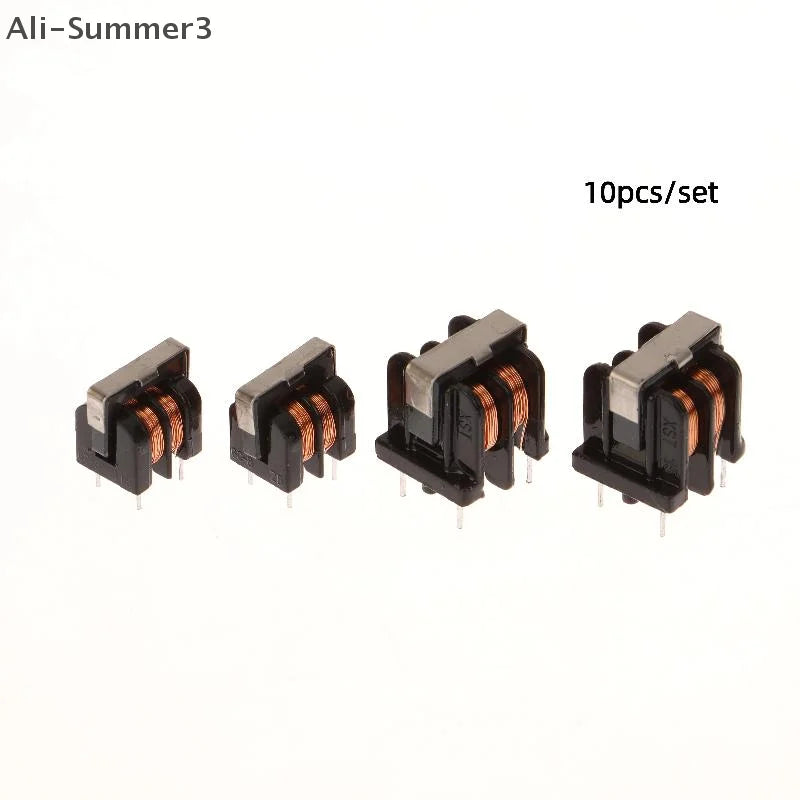 10Pcs UU9.8 UF10.5 Common Mode Choke Inductor 10MH 20MH 30MH 40MH 50MH For Filter Pitch