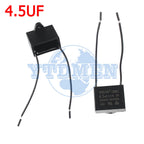 1/2/5PCS CBB61 Motor Run Capacitor 450V AC Fan Capacitors 0.8/1/1.2/1.5/1.8/2/2.5/4/5/6/8/10UF for Ceiling Fan & Air Conditioner