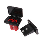 120A Compatible With Anderson Plug Kit Flush Mount Panel Bracket With Cover For Caravan Connector Mount Socket