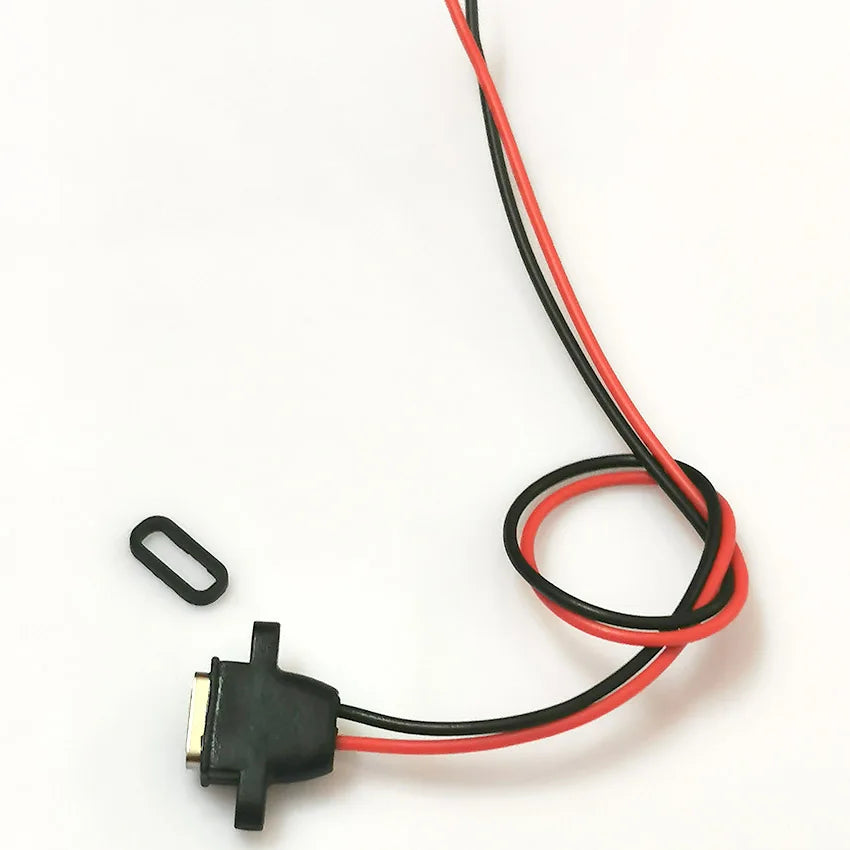 1-10PCS USB C-Type Waterproof Connector Welding Wire Female Socket C-Type Port Charging Interface Socket With Welding Wire