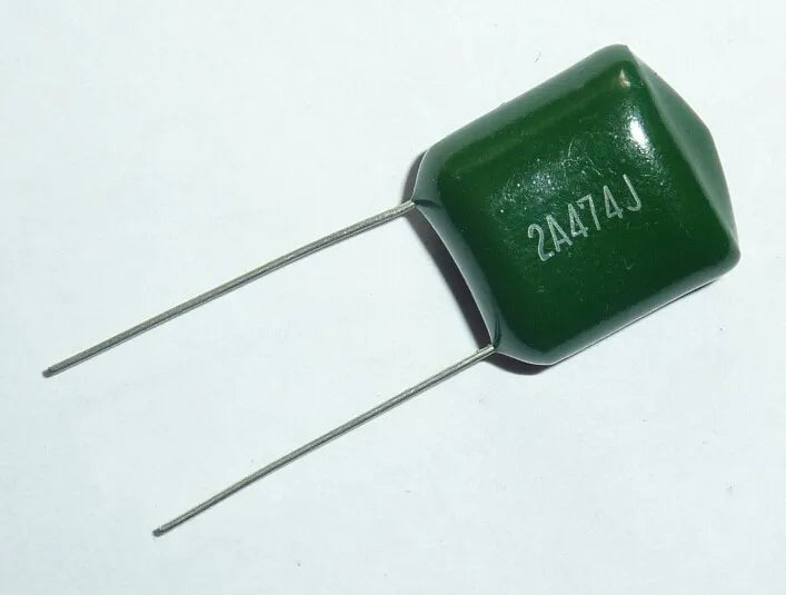 10Pcs/100Pcs Mylar Film Capacitor 100V 2A474J 470nF 0.47uF 2A474 5% Polyester Film Capacitor