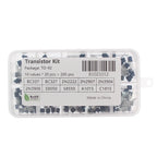 50-200PCS TO-92 Transistor Kit BC327 BC337 BC548 BC549 2N2222 2N2907 2N3906 2N5401 2N5551 A1015 C1815 S8050 S8550 TL431A PNP NPN