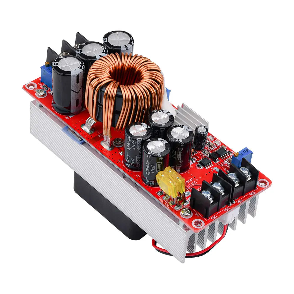 1200/1500/1800W 20/30/40A DC-DC Boost Converter Step Up Power Supply Module 10-60V to 12-90V Adjustable Voltage Charger