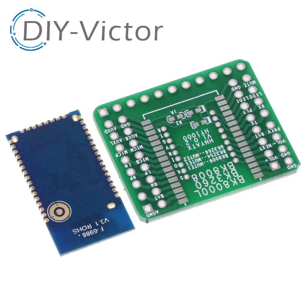 Bluetooth Stereo Audio Module Transmission BK3266 BK6988 Replace BK8000L expansion board AT Commands SPP Speaker Amplifier DIY