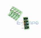 10pc 15EDG 3.5mm/0.138in 3.81mm/0.15in KF2EDGK 39500-0004 0020 Equival PCB Screw Terminal Block Connector Plug Pin Header Socket