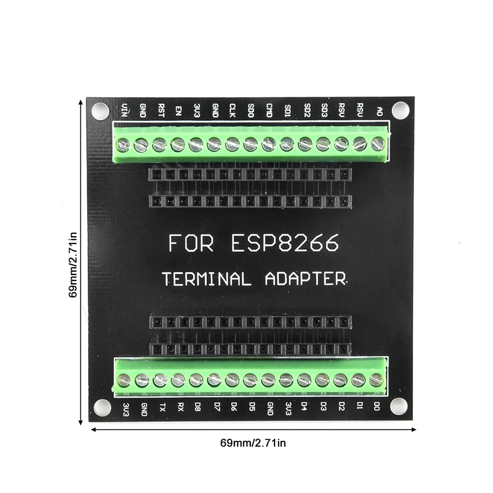 1/3PCS ESP8266 ESP32 Expansion Board Breakout Board for Development Board Wifi Dual Core for Arduino NODEMCU V2 GPIO