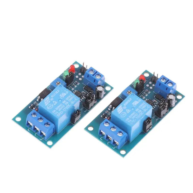 5V/12V Delay Timer Relay Module - Normally Open Trigger with Vibration Sensor for Alarm & Automation〔YY26〕