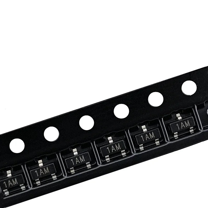 (100 Pcs)(10 Pcs) (1000 Pcs)MMBT3904 1AM SOT-23 2N3904 3904 SMD Triode NPN Signal Transistor  40V 200mA