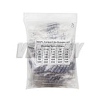 150PCS/300PCS 1W 2W 3W 5W 30Values Carbon Film Resistor Assortment Kit 5% Resistance Set 0.1R-750R 1K-820K ohms DIY Pack