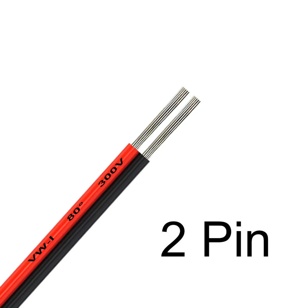 2/3/4/5/6pin LED Strip Extension Cable 22 20 18AWG LED Cable Electrical Wire For RGB RGBW WS2812B LED Strip Lights JST Connector