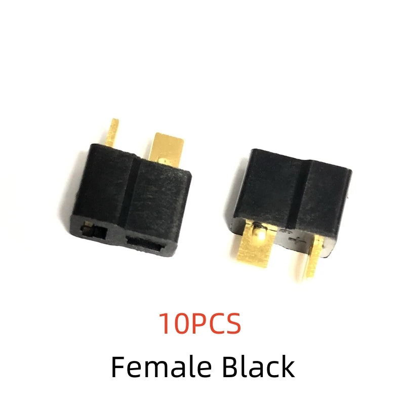 10PCS T-Type Plug Docking Socket T-Type Power Connector Male Female Connector Aircraft Model Cable