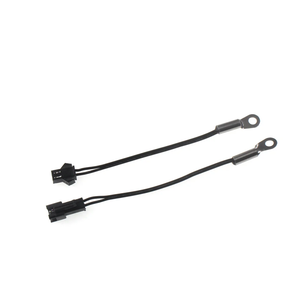5PCS NTC thermistor 10K B3950 5x20 cylindrical epoxy resin ear wire fixed head negative temperature sensor