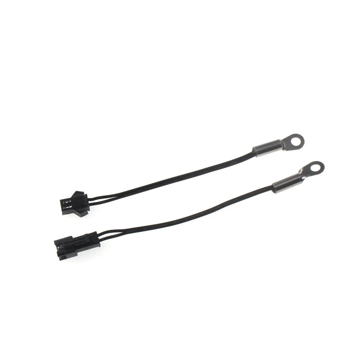 5PCS NTC thermistor 10K B3950 5x20 cylindrical epoxy resin ear wire fixed head negative temperature sensor