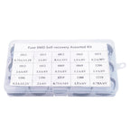 300PCS 15Values*20PCS 1206 0805 1210 1812 0.7A 0.5A 0.2A 1.1A SMD Resettable Fuse Kit 2A 2.6A 3.5A PPTC PolySwitch Self-Recovery
