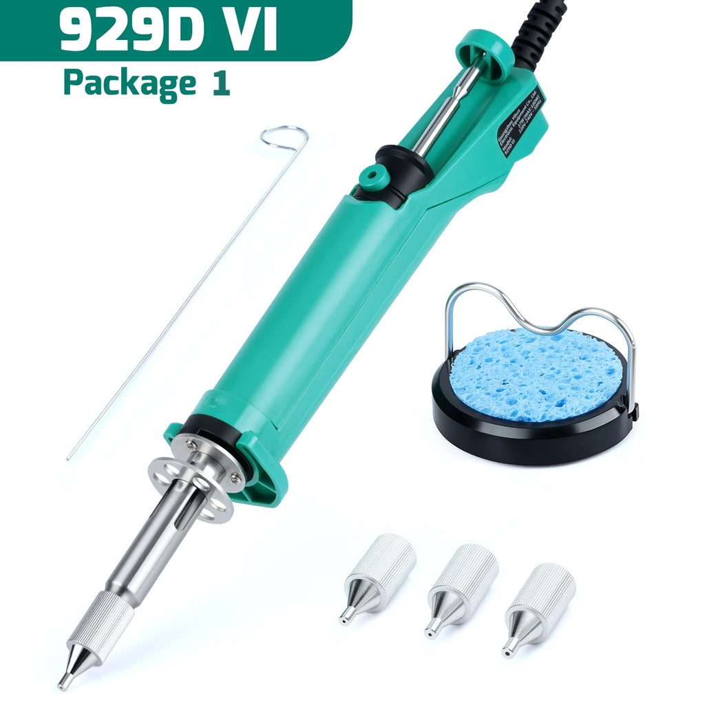 180W Desoldering Suction Tin YIHUA 929D-VI Electric Desoldering Iron Soldering Sucker Pen 929D-V Soldering Iron Welding Tools