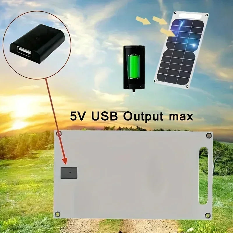 SOECOPO 30W Lightweight Flexible Solar Panel Kit, Free Mini Solar Regulator, Complete Hooks & Suction Cups Accessories, Portable For Phone Outdoor Camping Charging, US Warehouse 2-8 Days Fast Domestic Delivery