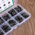 180 Pcs Tactile Push Button Switch Kit  - 6mm/7mm SMD & THT Momentary Tact Switch Assortment, Electronic Components DIY Repair