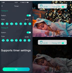 USB 5V Smart RGB-IC Fairy Light String Christmas Lights Decorations Lamp Garland WS2812 Bluetooth APP&Remote Control Addressable