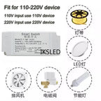 Wardrobe sensor switch, cabinet touch switch, intelligent sensor AC110V-220V, can penetrate wood, stone and glass materials