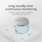DUKA Atuman 2.5 Inch LCD Electronic Digital Temperature Sensor Humidity Meter Indoor Thermometer Hygrometer Weather Station
