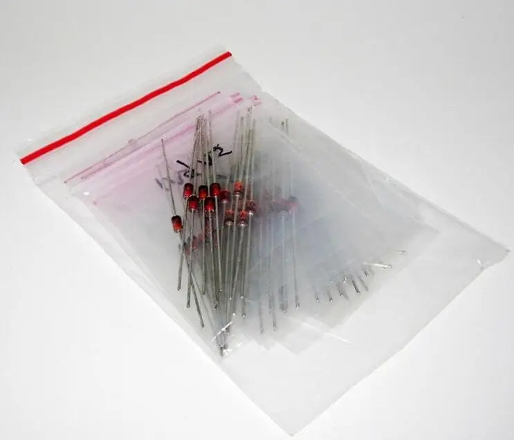 14Values*10pcs=140pcs 1W Zener Diode Kit 3.3V-30V 1N4728A 1N4732A 1N4733A 1N4735A 1N4736A 1N4738A 1N4740A 1N4742A 1N4744A 1N4745
