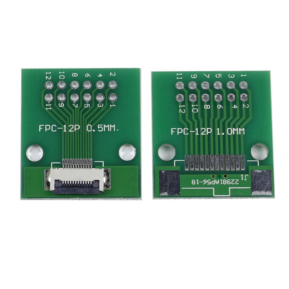 JCD 1Piece FPC/FFC Flat Cable Transfer Plate  0.5mm 1mm to 2.54mm Spacing Connector Flexible Flat Cable Adapter Board