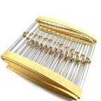 100PCS 1/8W Carbon Film Resistor 5% 0R-1M 1R8 18R 180R 1K8 18K 180K 1.8 18 180 R K Ohm 0.125W 1.8R 18R 180R