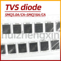 10PCS SMCJ5.0A/CA 6.0 6.5 7.0 7.5 8.0 8.5 9.0 10 11 12 13 14 15 16 17 18A/CA-E3/61 TVS diode DO-214AB/SMC