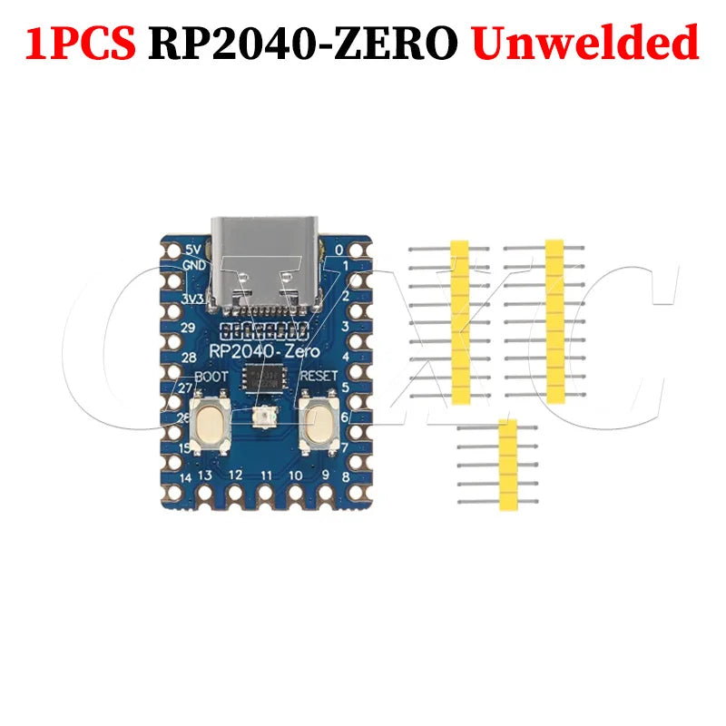 RP2040-Zero RP2040 Microcontroller PICO Development Board Dual-core 264KB Cortex M0+ Processor 2MB Flash