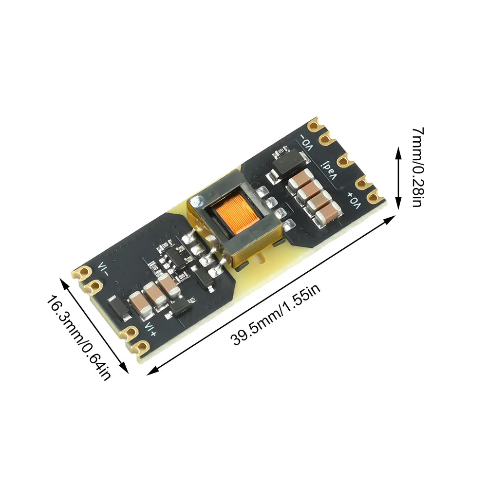 JW3510 Isolated Power Supply Module Boost Buck Converter DC 3-42V to DC 5V 12V Step Up/Step Down Power Module Reserved for LDO