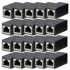 RJ45 Coupler Extender Connector Cat 5 Cat6 Cat6a Ethernet Coupler Female To Female PC Hardware Adapters Ethernet Cable Extender