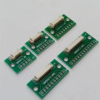 1/2/5pcs 1.25MM Pitch 4/6/8/10/12 FPC/FFC Adapter Connector 1.25 to 2.54 Circuit Board Horizontal Terminal Socket Test Board