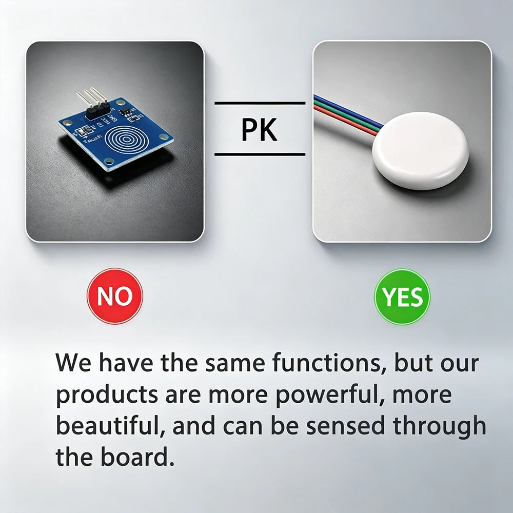 Ordinary Three Wire Digital Capacitor Touch Sensor Switch Module, More Stable Arduino smart home Push Button Touch Sensor Custom
