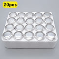 20pcs 16/19/22mm Momentary Reset Metal Push Button Waterproof Switch Screw Terminal Doorbell PC Power Switch Flat High Head 1NO