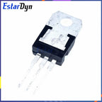 10PCS LM317T LM7805 TO-220 Linear Voltage Regulator Kit, 5V 12V Step Down Power Supply Stabilizer Module