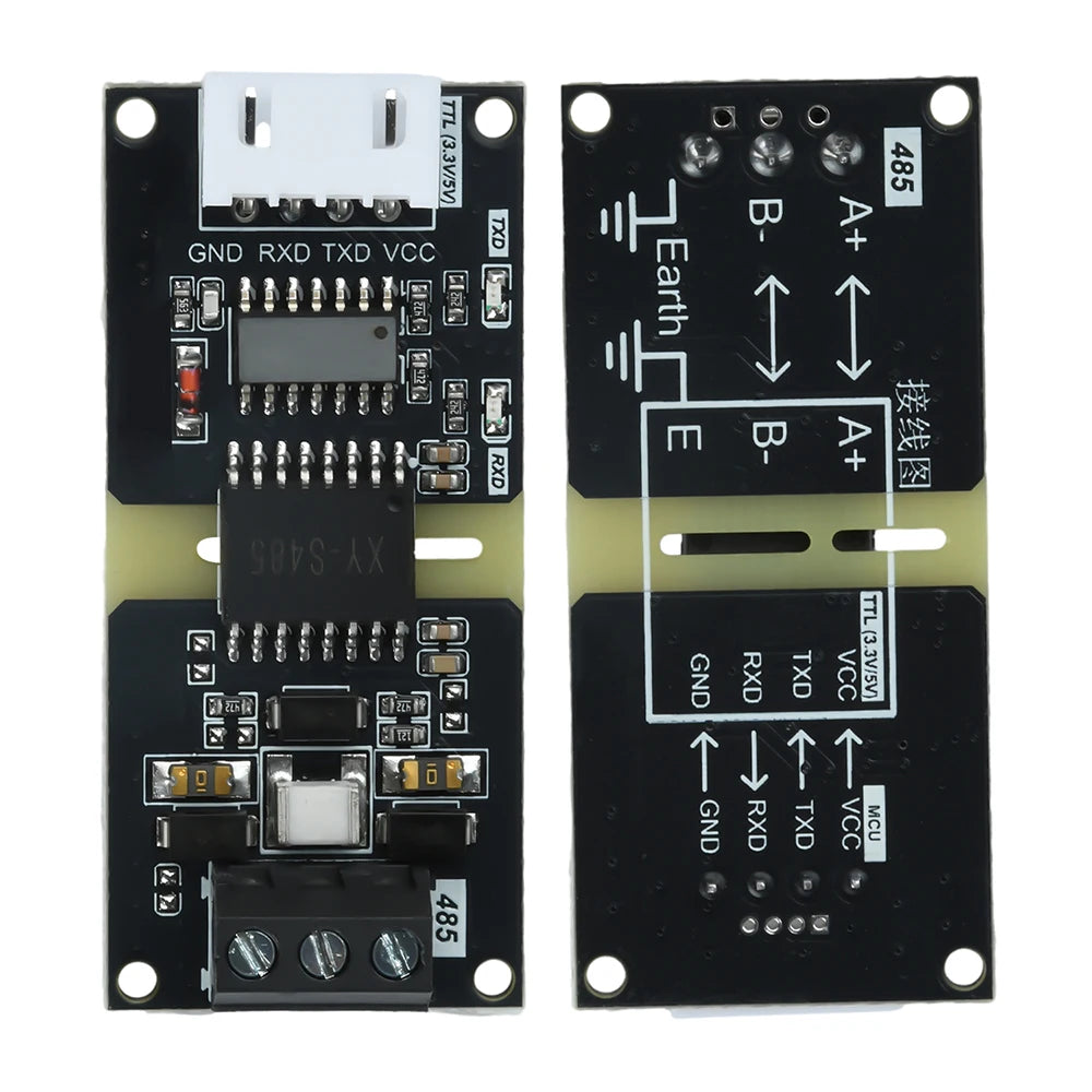 DC 3-5.5V Industrial-Grade Isolated TTL to RS485 Converter Module Automatic Data Flow Control For RS485 to TTL Signal Conversion