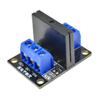 High Level/Low Level 5V 1 Channel SSR G3MB-202P Solid State Relay Module 240V 2A Output with Resistive Fuse for Arduino