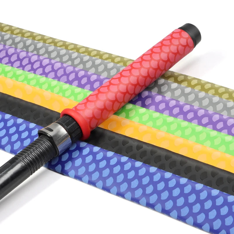 1m/pc﻿ Fish Scale Anti-slip Heat Shrink Tube Dia.15~45mm 2:1 Non-slip Handle Repair Electrical Cable Insulation Fishing Rod Wrap