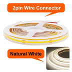 12V 24V Waterproof COB LED Strip Light 3000K 4000K 6000K IP67 Flexible Led Tape 480LEDs/m 5m 10m 20m 0.5m 1m 2m Linear Lighting